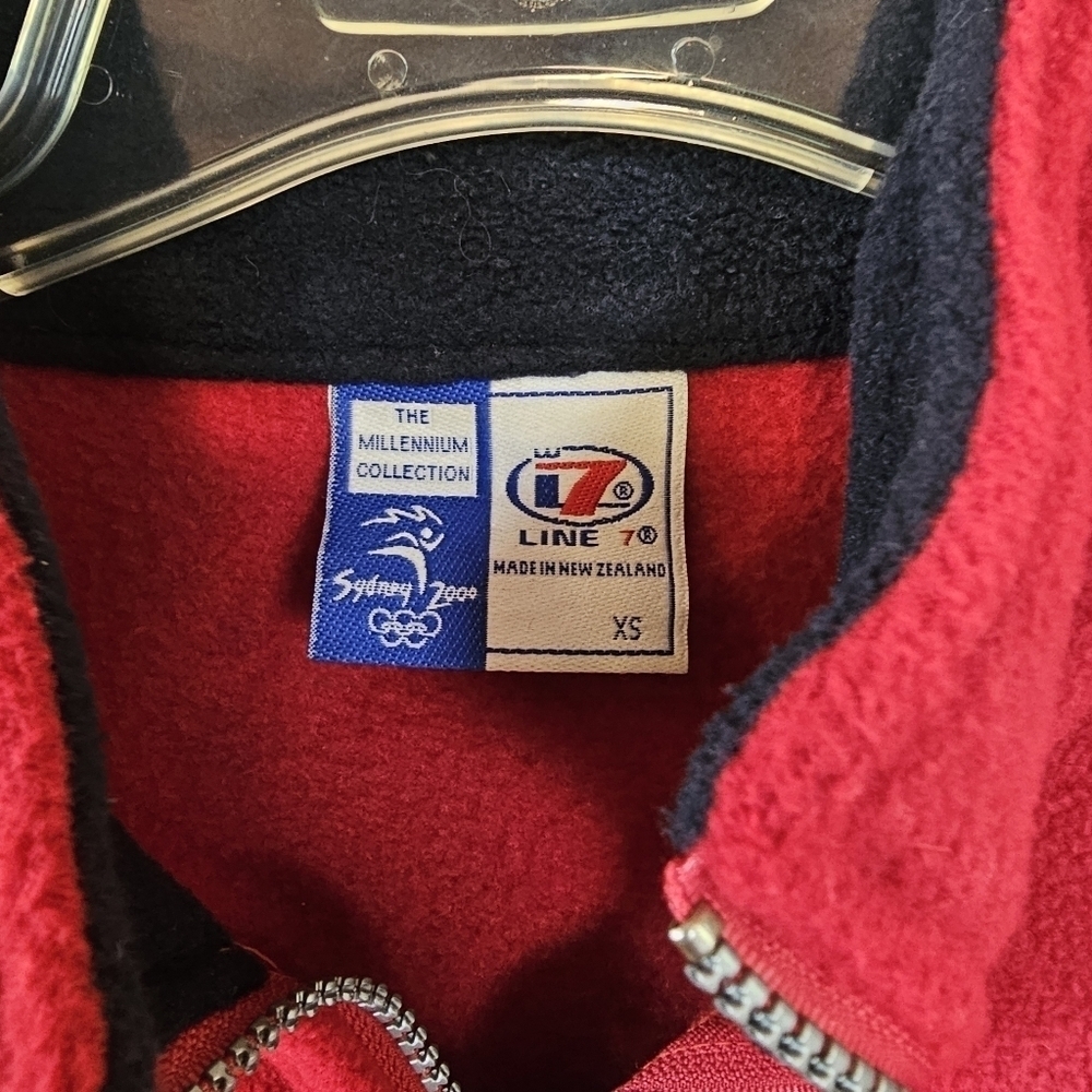 VINTAGE Sydney 2000 Olympic Zip-Up Fleece Jacket Embroidered - Picture 3 of 8
